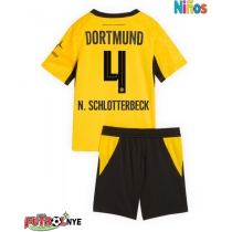 Camiseta Borussia Dortmund Nico Schlotterbeck #4 Primera Equipación para niños 2026-27 manga corta (+ pantalones cortos)
